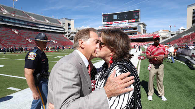 Nick and Terry Saban